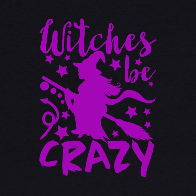 Witches Be Crazy - Creepy Cute halloween Witch by biNutz